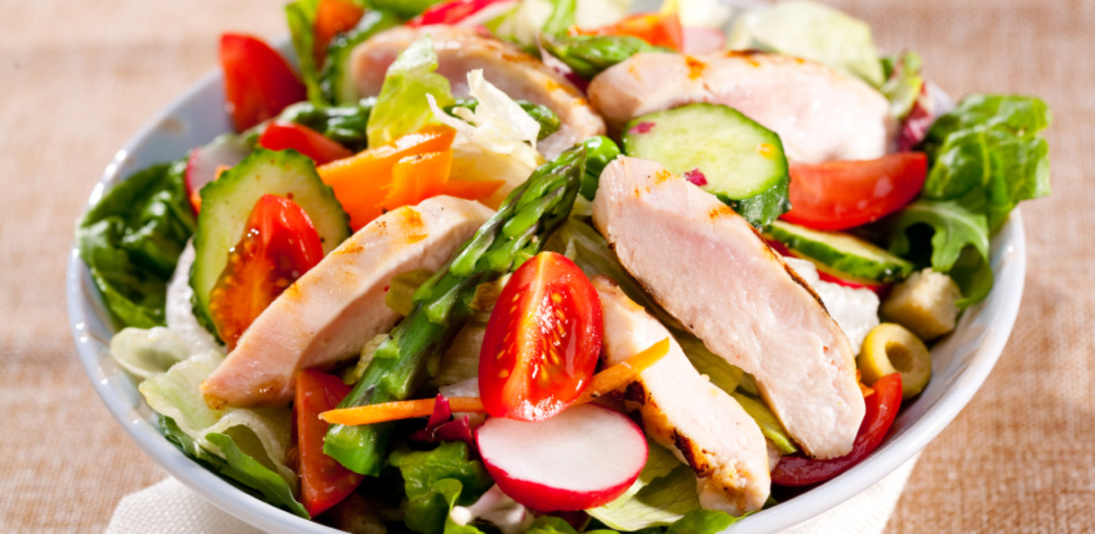 Salades fraîches