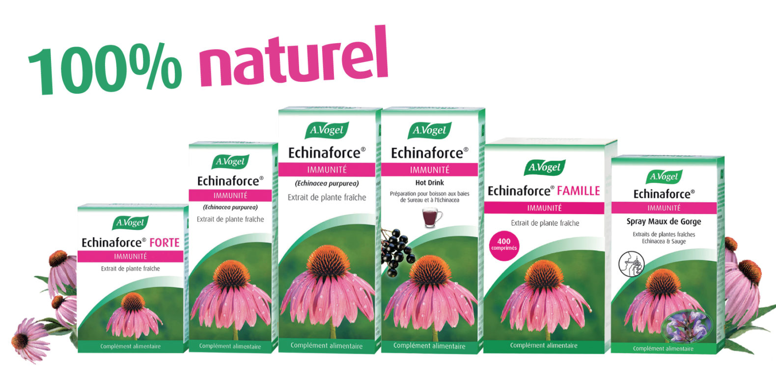 Echinaforce - toute la gamme
