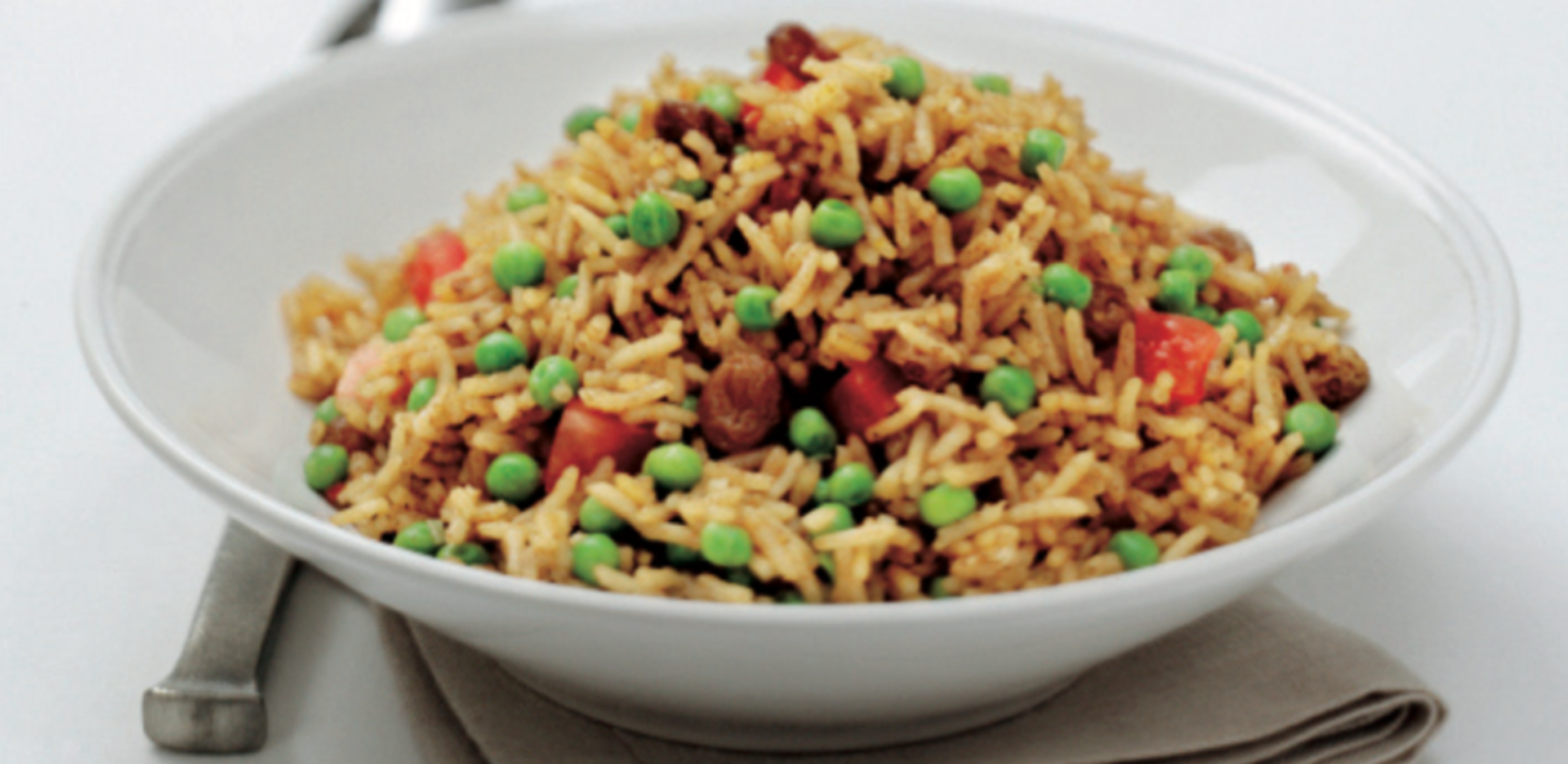 Pilaf oriental au riz parfumé et aux petits pois - A.Vogel